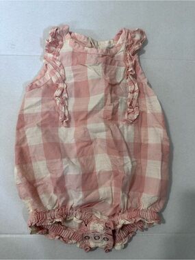 PEHR Checkmate Flutter One-Piece 6-12 Months